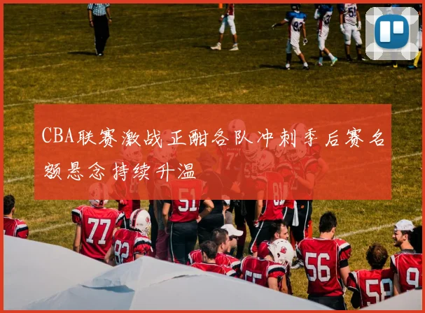 CBA联赛激战正酣各队冲刺季后赛名额悬念持续升温