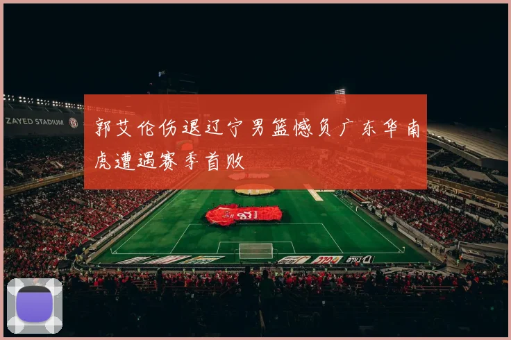郭艾伦伤退辽宁男篮憾负广东华南虎遭遇赛季首败